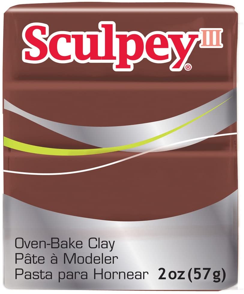 Sculpey III Polymer Clay 2 Ounces-Chocolate – KPCrafting